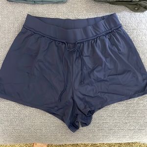 Navy Swim Shorts with liner